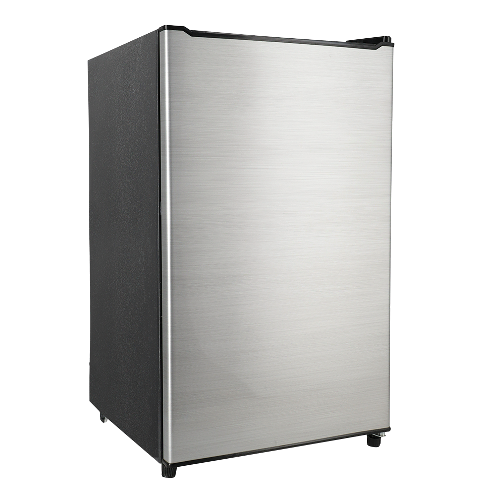  9106 Single Door Black & Silver 