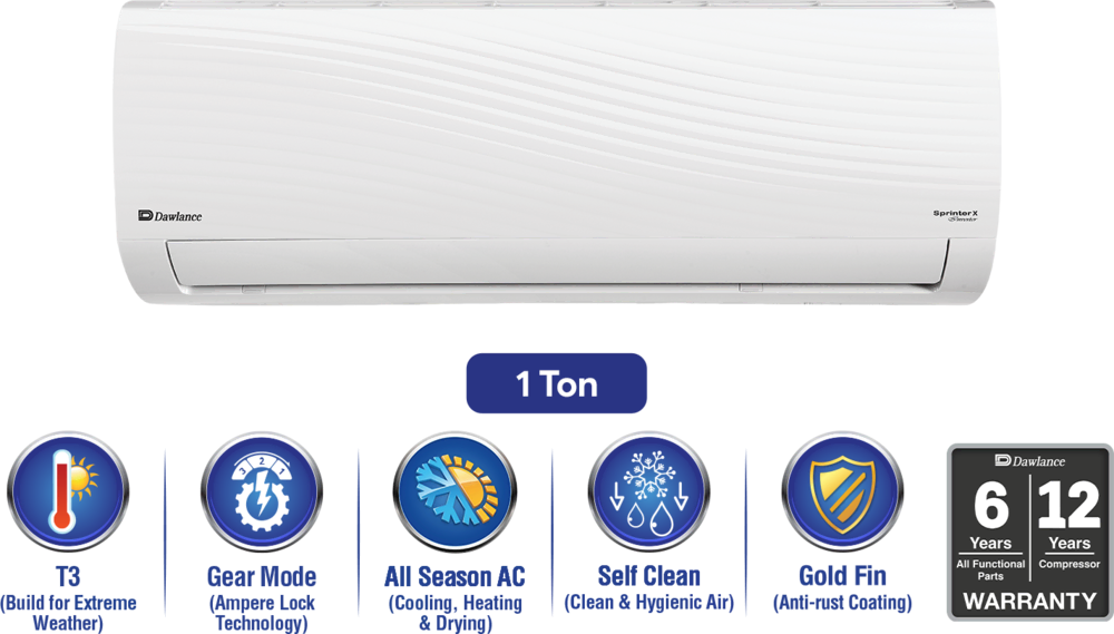 Sprinter X T3 Inverter 1 Ton 